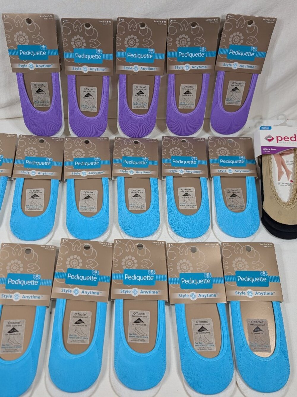 Peds HUGE Bundle No show socks